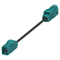 【2081376-3】CABLE ASSY FAKRA JACK-JACK 1M