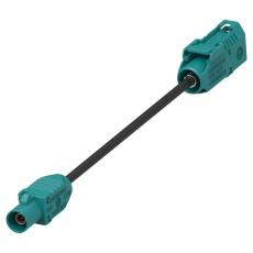 【2081377-3】CABLE ASSY FAKRA PLUG-JACK 1M