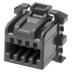 【214527-1401】RCPT HOUSING 14POS 2ROW 1.25MM BLK