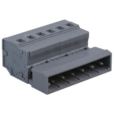 【231-606】TERMINAL BLOCK PLUGGABLE 6POS 12AWG