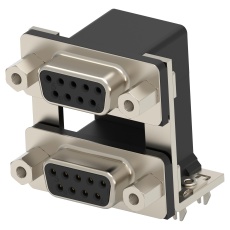 【2454917-2】STACKED D-SUB CONN RCPT OVER RCPT 9P