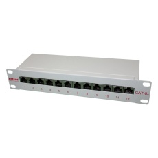 【26.11.0316】PATCH PANEL CAT6A RJ45 12PORT 1U