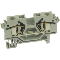【282-601】TERMINAL BLOCK DIN RAIL 2POS 10AWG