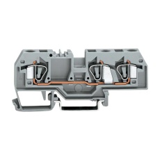 【282-681】TERMINAL BLOCK DIN RAIL 3POS 10AWG