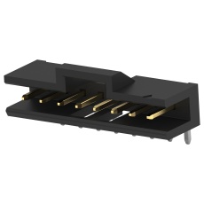 【2MM-HSP-S10-HT-02-H-TB】PIN HEADER R/A 10POS 1ROW 2MM TH
