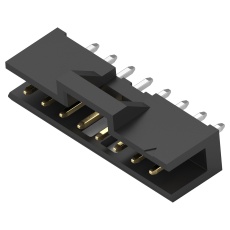 【2MM-HSP-S10-VT-02-H-TB】PIN HEADER 10POS 1ROW 2MM TH