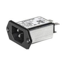 【3-130-955】CONN IEC C14 INLET 6A/250VAC SCREW