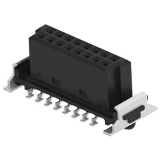 【354055-E】CONN RCPT 16POS 2ROW 1.27MM SMT