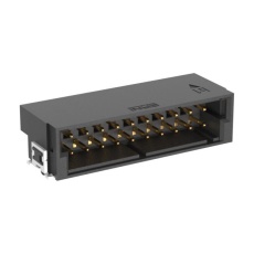 【374317-E】CONN R/A HDR 20POS 2ROW 2.54MM