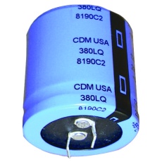 【380LQ221M400J022】ALUMINUM ELECTROLYTIC CAPACITOR 220UF 400V 20% SNAP-IN