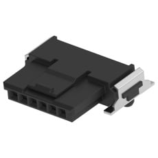 【384804-E】CONN R/A RCPT 6POS 1ROW 1.27MM