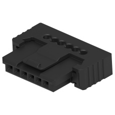 【394911-E】IDC CONN R/A RCPT 6POS 1ROW 1.27MM