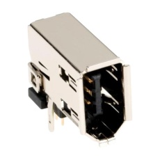 【3E106-1230 KV】A/V CONN IEEE 1394 PLUG 6POS THT