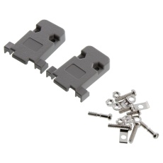 【40-9709H】D SUB HOUSING 180DEG SZ DE ABS