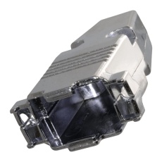 【40-9709HM】D SUB HOUSING 180DEG SZ DE METAL