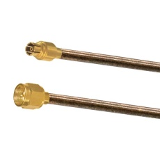 【415-0520-MM250】CABLE ASSY SMP JACK-SMA PLUG 250MM