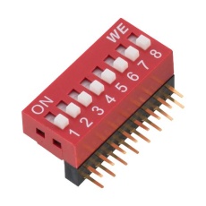 【418217270904A】DIP SWITCH 0.025A 24VDC 4 POS THT