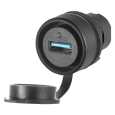 【46-2Y49.101C.000】ACTUATOR W/CAP USB3.0 BLK IP20/IP66