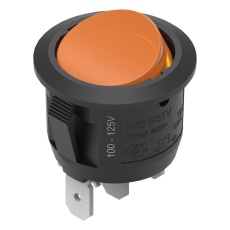 【471NS03268640】ROCKER SW SPST-NO 10A 250VAC ILLUM