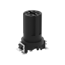 【474665-E】SENSOR CONN M12 RCPT 4POS SOLDER