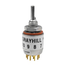 【50D45-01-1-AJN】ROTARY SW 1P 8 POS 0.15A/115V 2A/28V