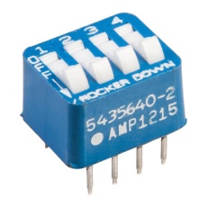 【5435640-2】DIP SW 4POS THT