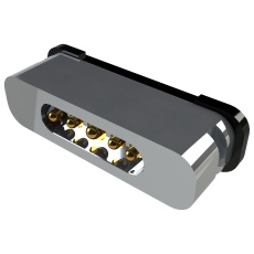 【685G0524P50110E】MAGNETIC CONN PLUG 4POS 12V 2A