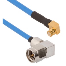 【7029-4047】CABLE ASSY R/A SMA PLUG-SMP JACK 9.8