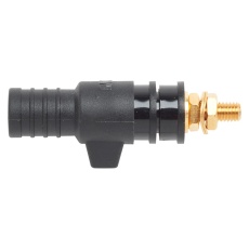 【73095-0】BINDING POST 32A PANEL BLK