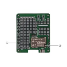 【DTH-RPLR-LA】Raspberry Pi 3/4用LoRa HAT(SMA端子/ピンソケットロング実装済)