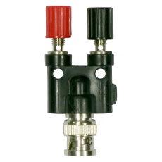 【76-005】ADAPTOR BNC TO 4MM BANANA