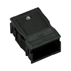 【770-503】STRAIN RELIEF HOUSING 3POS BLACK