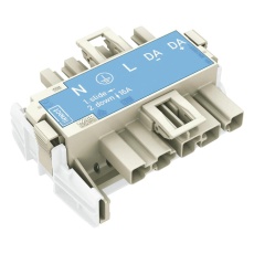 【770-7105】T-CONNECTOR 5POS BLUE