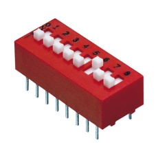 【78B03T】DIP SWITCH 3CKT SPST-NC 0.15A/30V TH