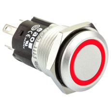 【82-4551.1114】ANTI VANDAL SW SPDT 3A 240V PANL/RED