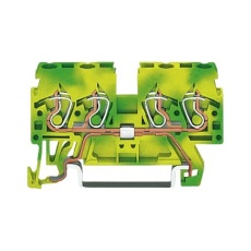 【870-837】TERMINAL BLOCK DIN RAIL 4POS 12AWG