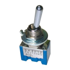 【8A2012-Z】TOGGLE SW DPDT 6A 125V PANEL