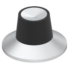 【9-1437624-6】KNOB ROUND SHAFT PHENOLIC 29.7MM