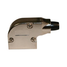 【981-015-130R121】D SUB BACKSHELL 90DEG DA ZINC ALLOY