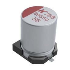 【A768EB476M1VLAE042】CAP 47UF 35V ALU ELEC SMD POLYMER  テーピングサービス品