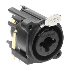 【ACJC10AH BULK】XLR CONN R/A RCPT 10POS PANEL/PCB