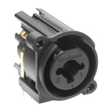 【ACJC10AHLBULK】CONN DUAL XLR-STEREO R/A JACK 4POS