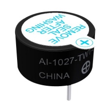 【AI-1027-TWT-5V-R】AUDIO INDICATOR CONT 80DBA 2.7KHZ