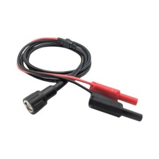 【AI-21.020-1.2M】BNC PLUG-4MM BANANA PLUG BLK RED 1.2M