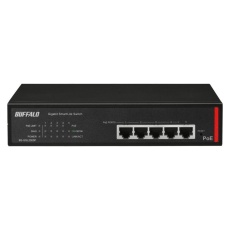 【BS-GSL2005P】スマートLiteスイッチ(PoE Layer2、5ポート)