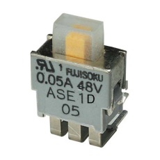 【ASE1D-6M-10-Z】SLIDE SWITCH SPDT 0.05A 60V TH