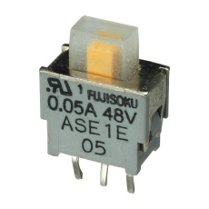 【ASE2E-2M-10-Z】SLIDE SWITCH DPDT 0.05A 60V TH
