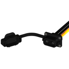 【AU10169535-J24CBLF】EV CABLE RCPT-FREE END 6+4 POS 200MM