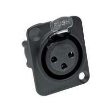 【AX3FDB】CONN XLR AUDIO JACK 3POS