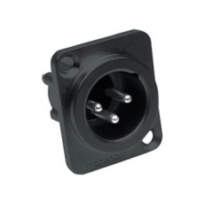 【AX3MDB】CONN XLR AUDIO PLUG 3POS